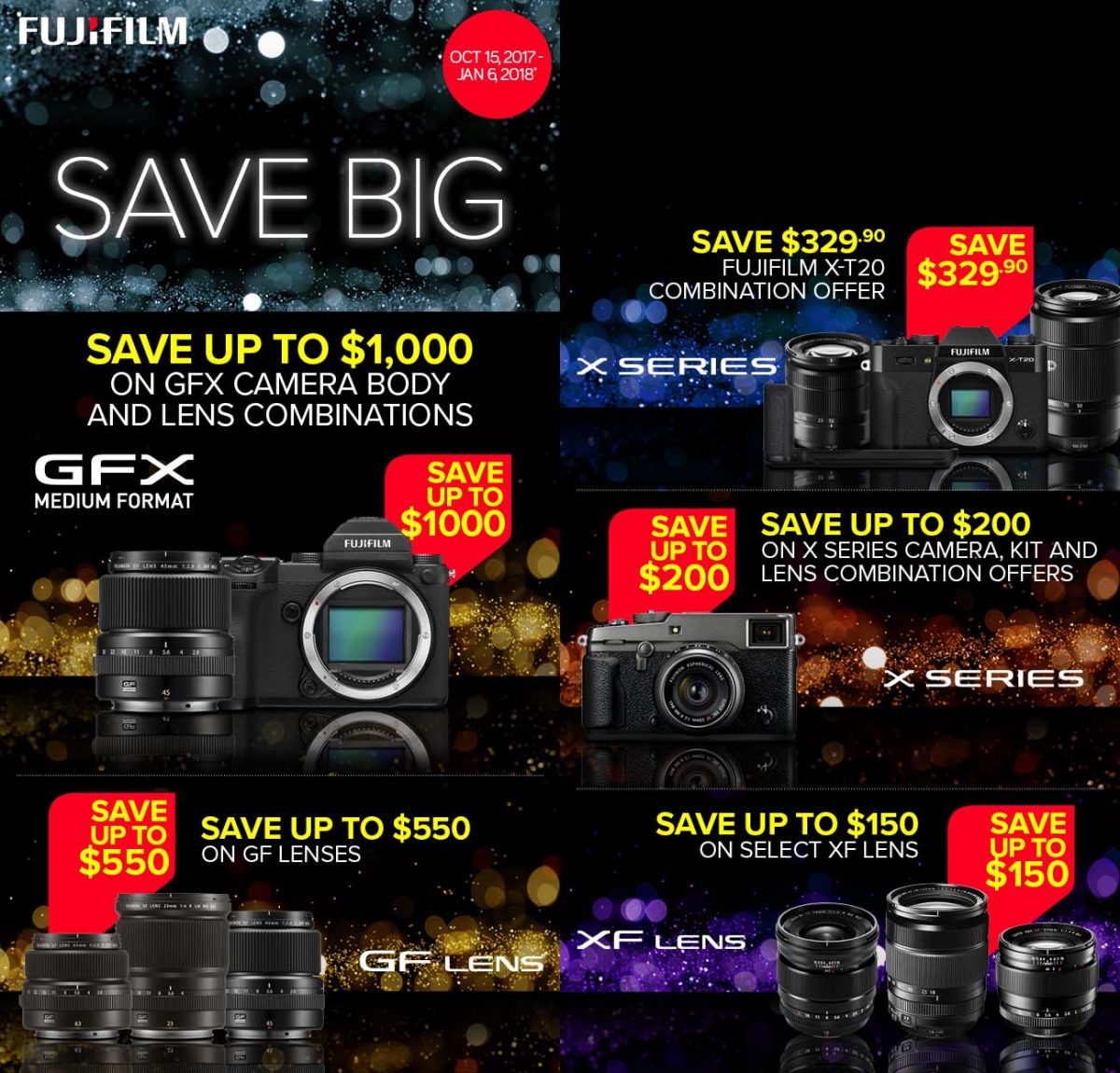 Fujifilm Sunday Savings X/GFX and Early Black Friday Deals Fuji Addict
