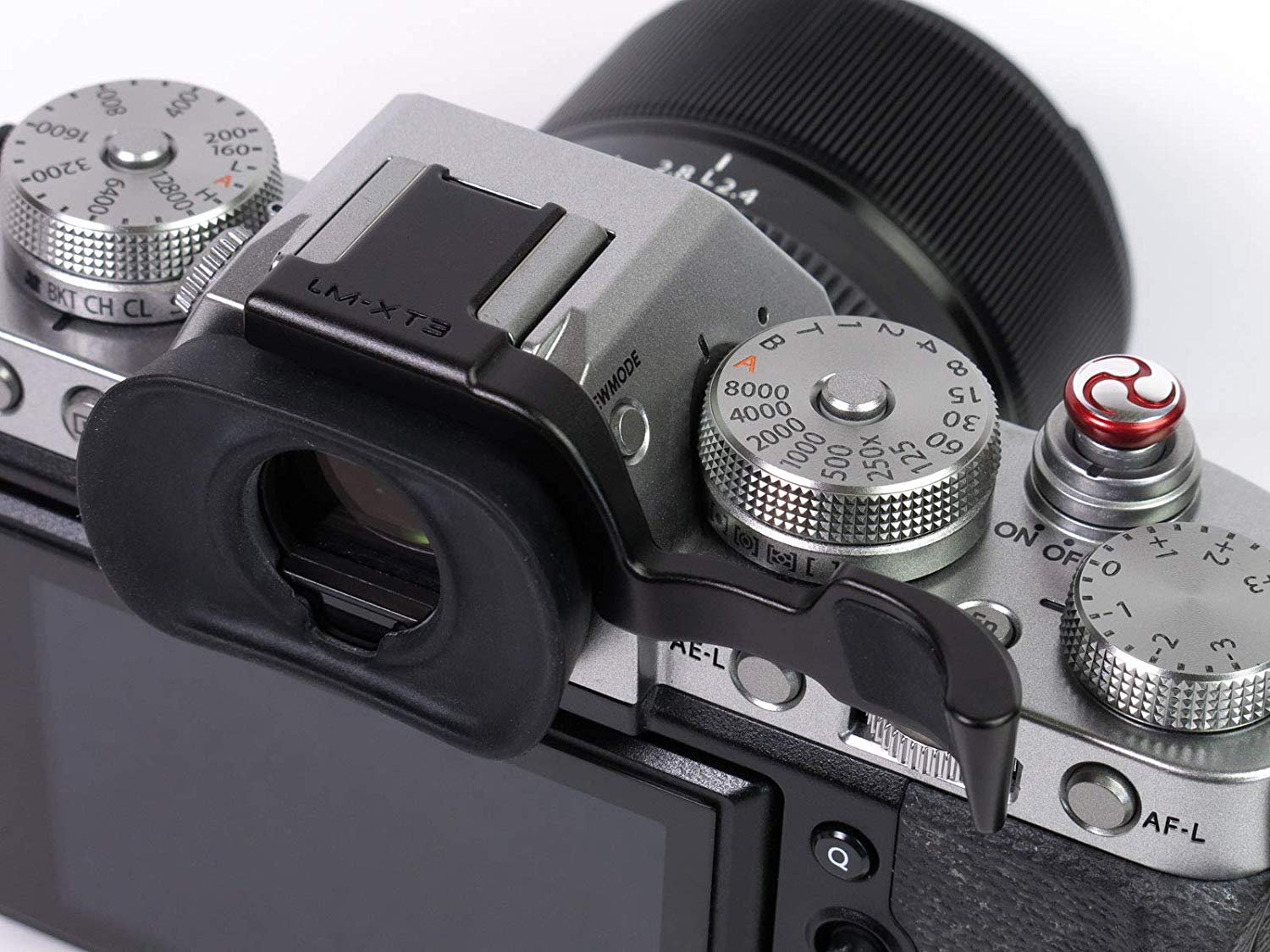 Black Aluminum Thumb Handle for Fuji X-H1 Camera Diyeeni Black Metal Handle for Fujifilm X-H1 