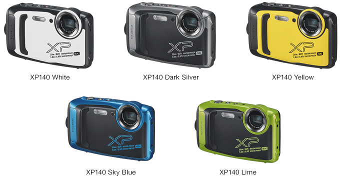 activation Surrounded surface Fujifilm introduces new FinePix XP140 digital camera - Fuji Addict