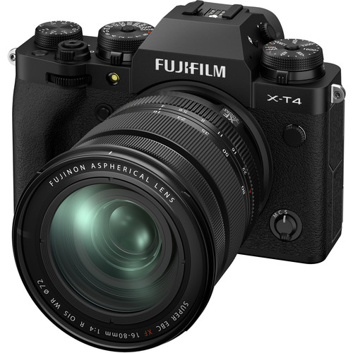 Fujifilm X-T4 and Fujinon XF16-80mm f/4 R OIS WR Firmware Updates 