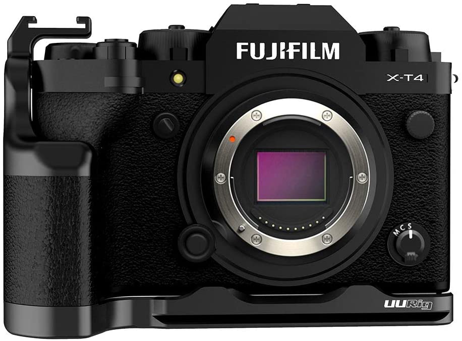 Piastra L A Sgancio Rapido Per Fujifilm X-T4 | Alluminio CNC, Compatibile Arca-Swiss, Foro 1/4"