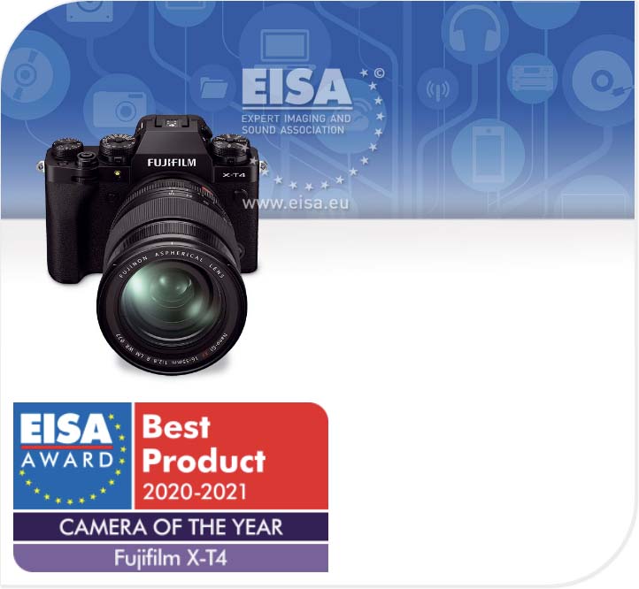Fujifilm X-T4 Wins EISA Camera of The Year and X100V Compact Camera of The  Year - Fuji Addict