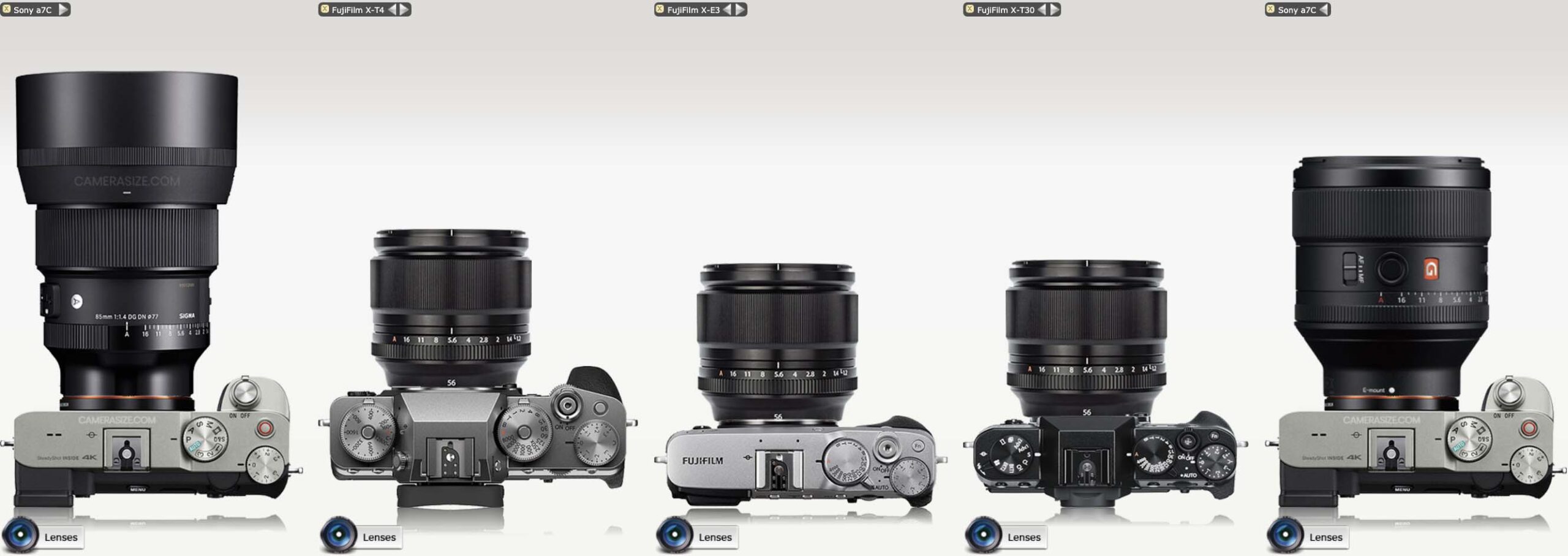 Fujifilm X T4 And More Vs The New Sony c Fuji Addict