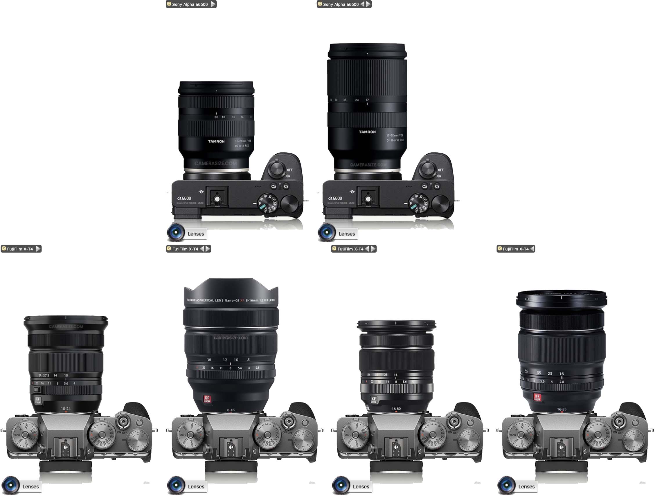 tamron lenses for fuji x