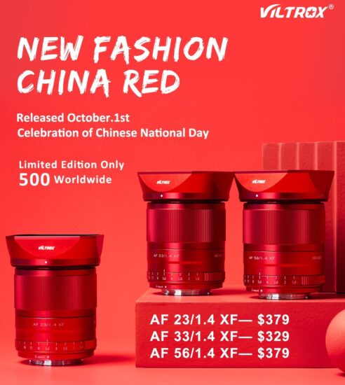 Viltrox-red-limited-edition-XF