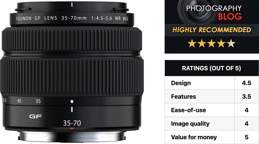 PB: Fujinon GF35-70mm F4.5-5.6 WR Review - A No-Brainer For 