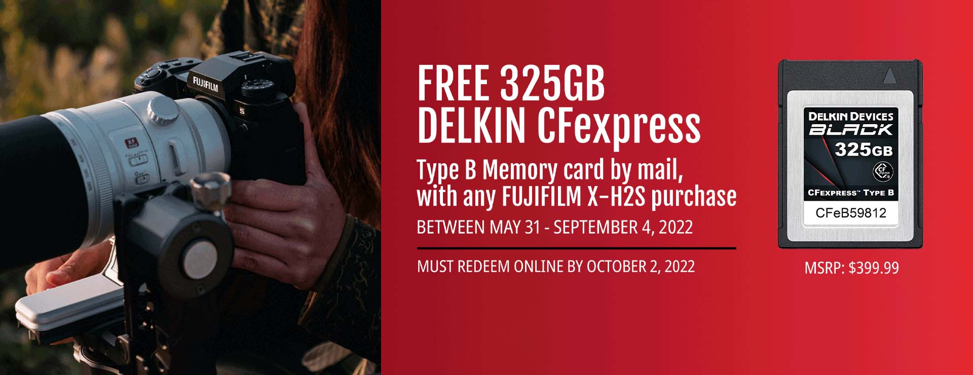 Fujifilm X-E4 Memory Card Recommendations