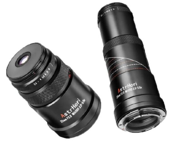 AstrHori 25mm f/2.8 2-5x Macro Full Frame Lens For E/L/R/Z/FX