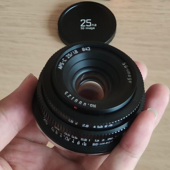 New SG-IMAGE 25mm f/1.8 APS-C Lens (E/Z/X/R/M/MFT/L) - Fuji Addict