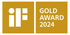 “iF Gold Award 2024” logo