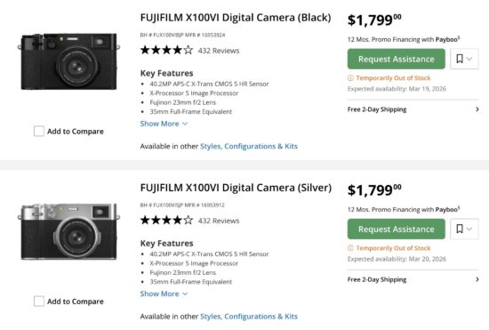Fujifilm X100VI Shipments Coming Soon - Fuji Addict